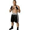 FIGHT-FIT - Box Shorts Long / Schwarz-Weiss