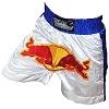 FIGHTERS - Muay Thai Shorts / Bulls / Weiss-Blau / Medium