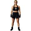 FIGHTERS - Damen Sport Top BH / Schwarz / Small