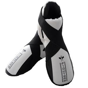 FIGHTERS - Fußschutz / Striker / Weiss / Large