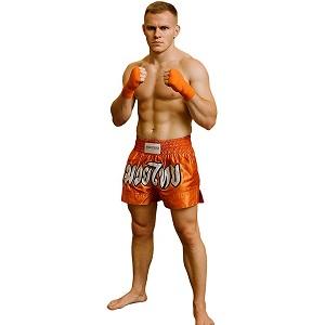 FIGHTERS - Muay Thai Shorts / Orange / Medium