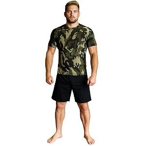 FIGHTERS - Rash Guard / Camouflage / XS  (12 - 16 Jahre, - 155 cm)