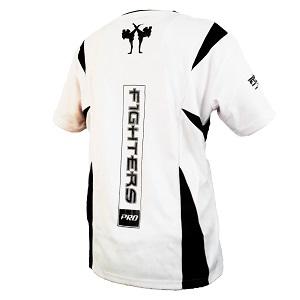 FIGHTERS - Camisa de kick boxing / Competition / Blanco / Medium