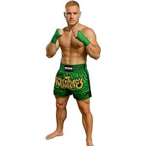 FIGHTERS - Muay Thai Shorts / Grün / Large