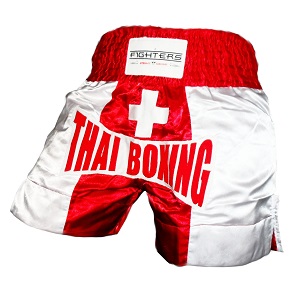 FIGHTERS - Pantalones Muay Thai / Suiza / XL