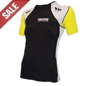 FIGHTERS - Rash Guard / Nero-Giallo / XS